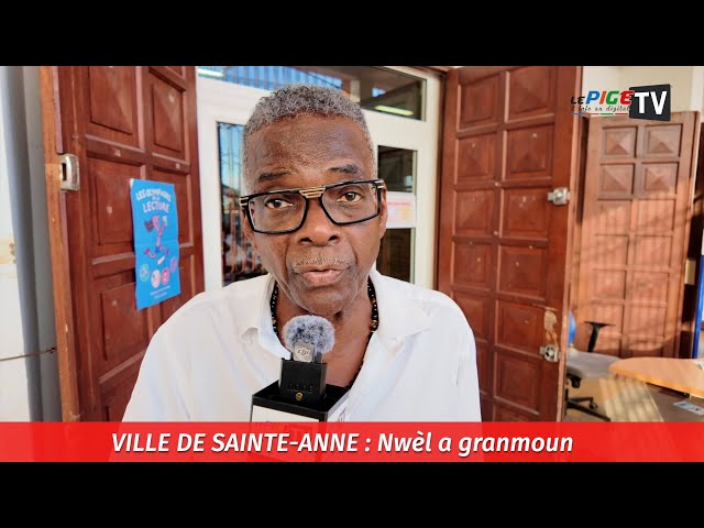 ⁣Ville de Sainte-Anne : Nwèl a granmoun