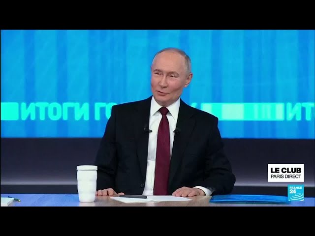 ⁣Show annuel de Vladimir Poutine en Russie : un format très particulier • FRANCE 24