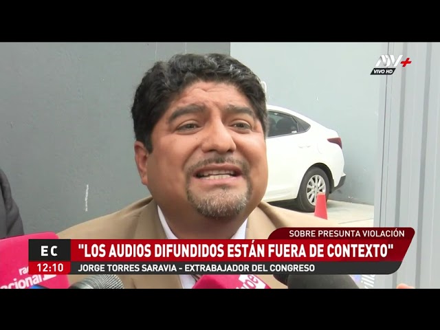 ⁣Jorge Torres Saravia sobre audio difundido en su contra: "Están fuera de contexto"