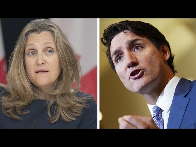 ⁣Justin Trudeau will shuffle cabinet Friday after Chyrstia Freeland's resignation: sources