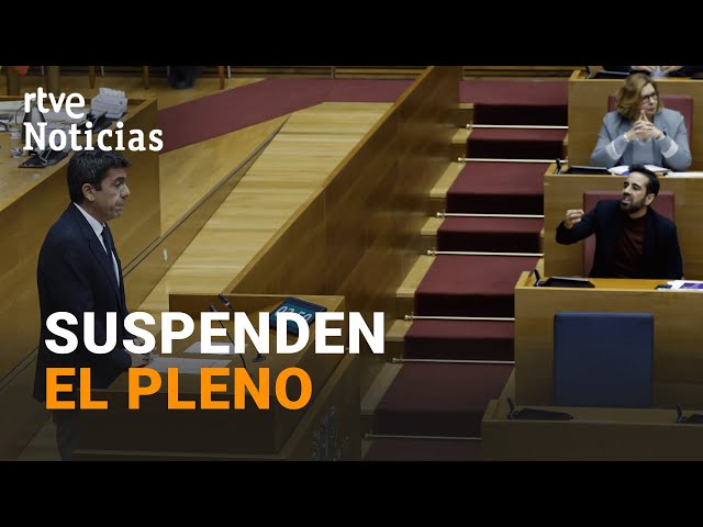 ⁣VALENCIA: La BRONCA política en las CORTES obligó a SUSPENDER la sesión durante 10 minutos | RTVE