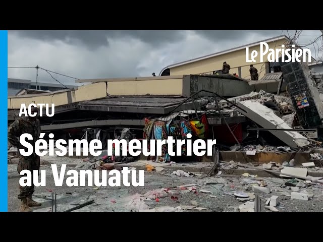 ⁣Un Français du Vanuatu tué dans un séisme