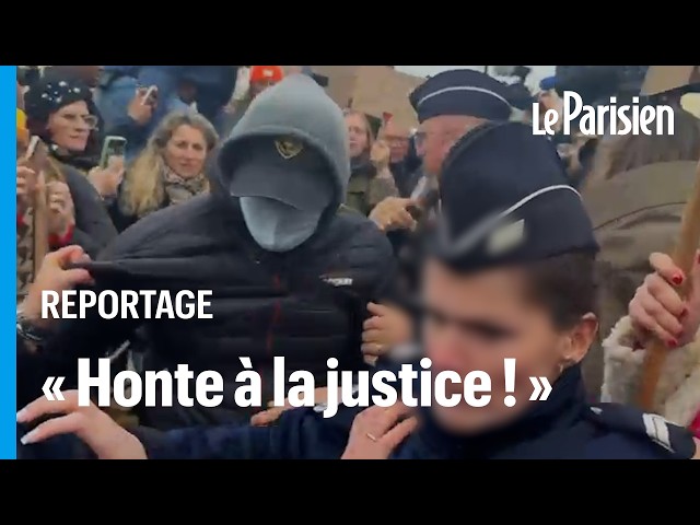 ⁣« Honte à la justice ! » : la foule en colère à la sortie du procès Pélicot à Avignon