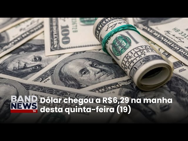 ⁣Banco Central realizou 2º leilão de dólares do dia | BandNews