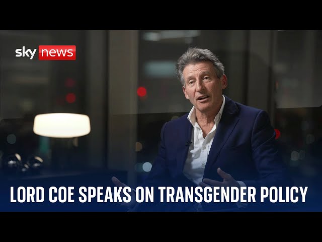 ⁣Lord Coe 'to explore complete transgender ban in women's Olympic events' if he become