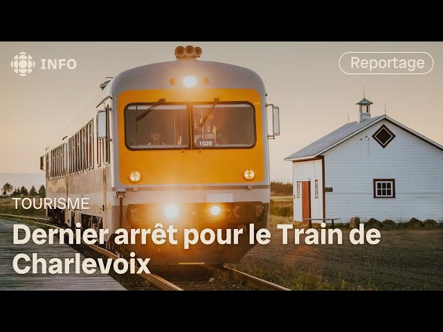 ⁣Le glas a sonné pour le train de Charlevoix