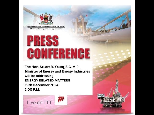 ⁣Press Conference Hosted By The Ministry of Energy and Energy Industries