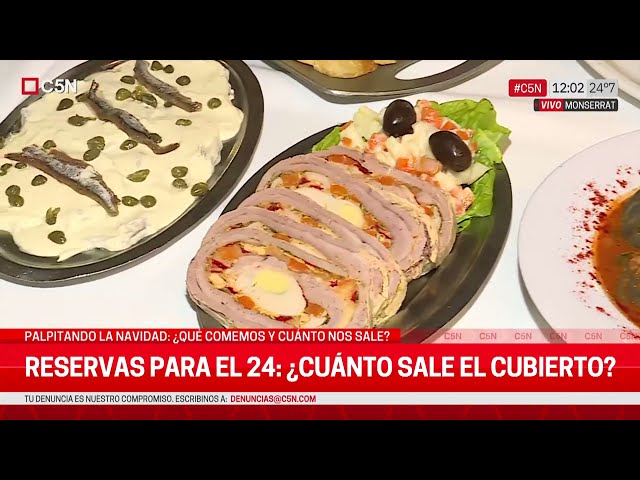 ⁣NAVIDAD: ¿CUÁNTO SALE COMER AFUERA?