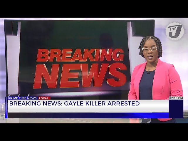 ⁣Breaking News: Gayle Alleged Killer Arrested | TVJ News