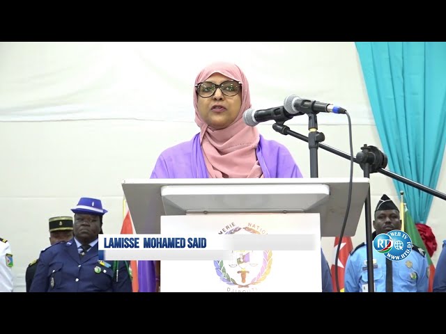 ⁣Intervention de la procureure générale Mme  Lamisse Mohamed Said