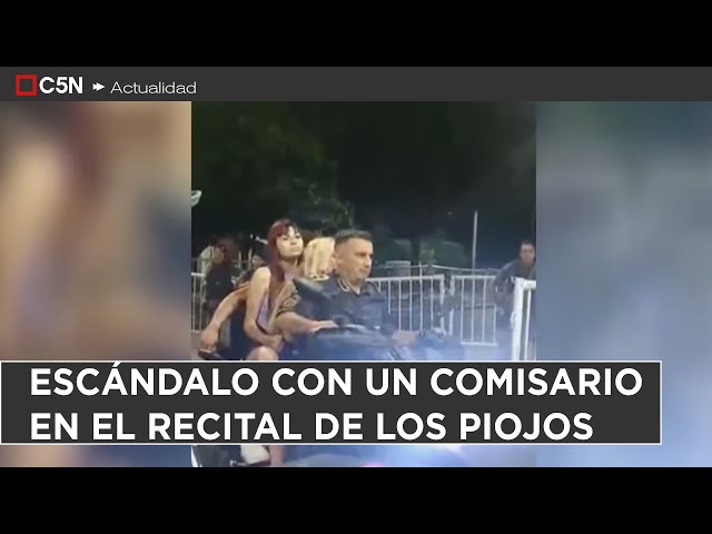 ⁣ESCÁNDALO con un COMISARIO en el RECITAL de LOS PIOJOS