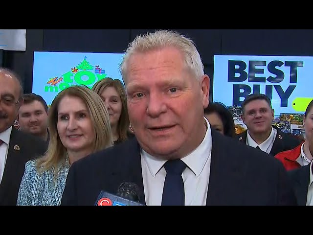 ⁣Ontario Premier Doug Ford responds to Trump's jab: 'We'll never be the 51st state