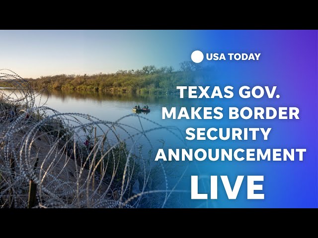 ⁣Watch Live: Texas Gov. Abbot makes border security announcement