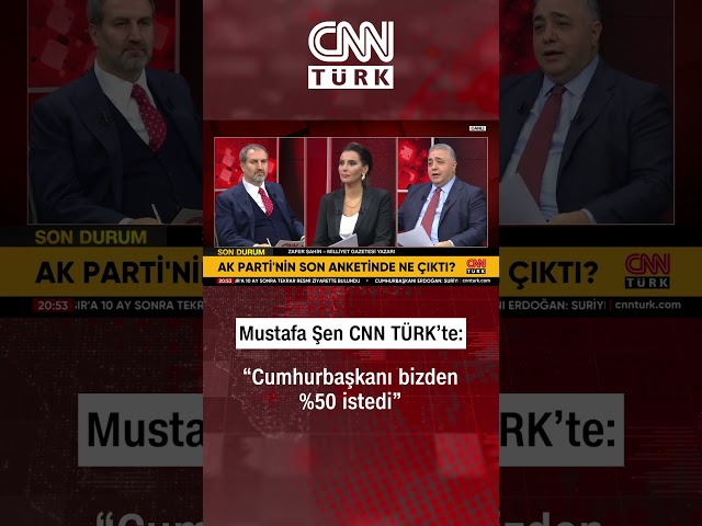 ⁣AK Parti Genel Başkan Yardımcısı Mustafa Şen'den "Erdoğan" Yanıtı: Cumhurbaşkanı Bizd