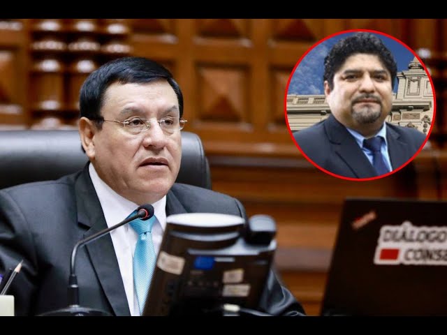 ⁣Expresidente del Congreso rechaza vinculación con red de prostitución