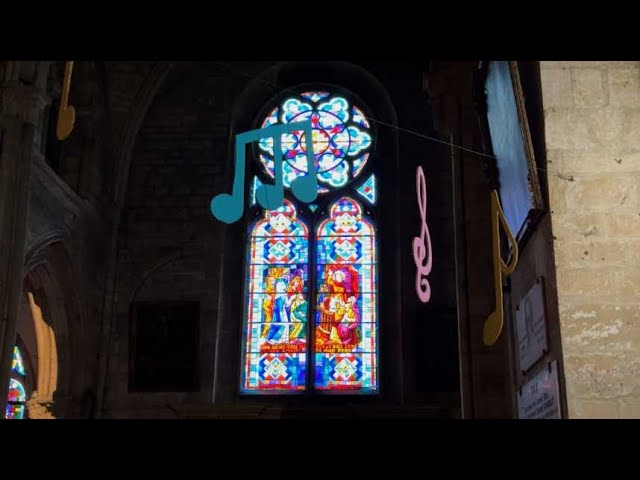 ⁣Bar-le-Duc : Une exposition sur la musique s'invite dans l'église Notre-Dame