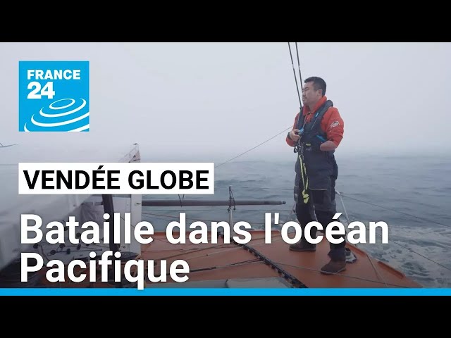 ⁣Vendée Globe : Charlie Dalin reprend la tête à l'approche du point Némo • FRANCE 24