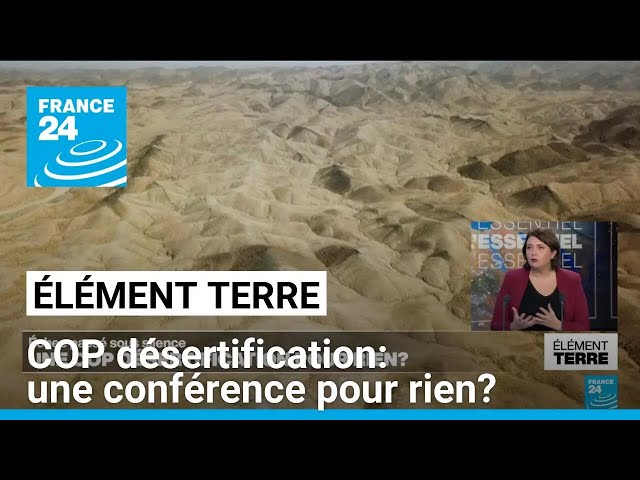 ⁣COP16 désertification: un 4è échec passé quasiment inaperçu • FRANCE 24