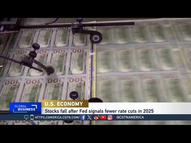 ⁣Global Business: U.S. Fed Signals Fewer Cuts in 2025