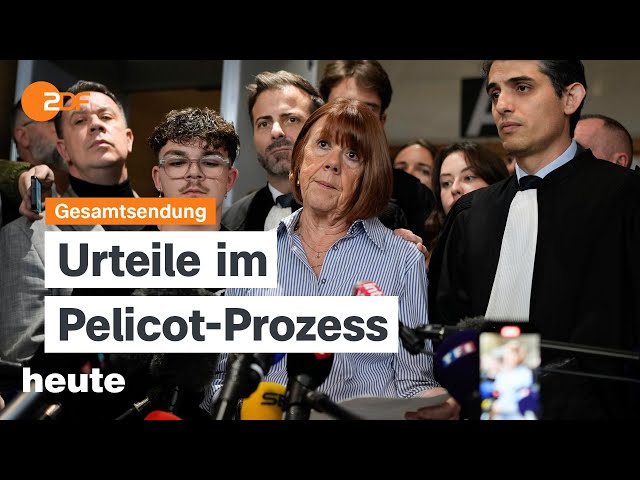 ⁣heute 19:00 Uhr vom 19.12.2024: Urteil im Pelicot-Prozess, EU-Gipfel in Brüssel, Ukraine-Krieg