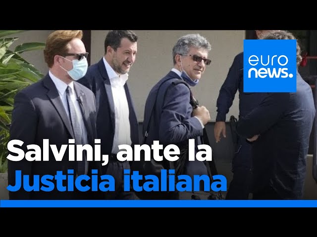 ⁣Salvini espera el veredicto del juicio por el bloqueo del Open Arms