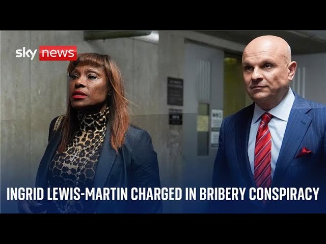 ⁣Ingrid Lewis-Martin - the former aide to NY Mayor Eric Adams - charged in a bribery conspiracy