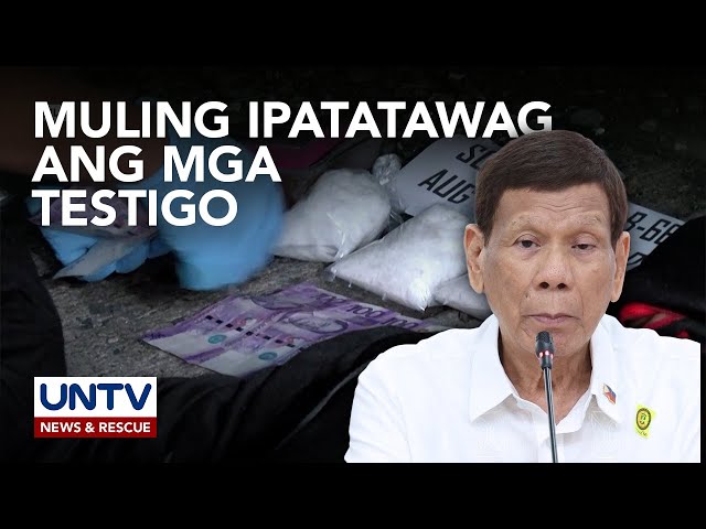 ⁣DOJ, sinimulan na ang malawakang case build-up kaugnay ng drug war