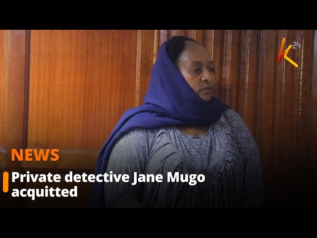 ⁣Self-proclaimed private detective Jane Mugo acquitted in threatening to kill case