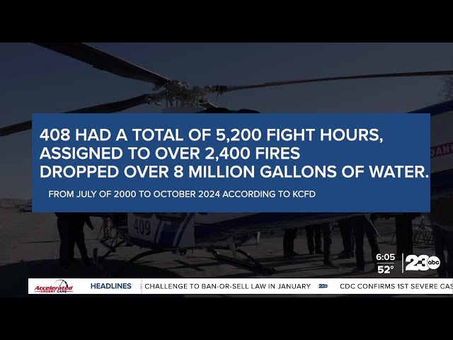 ⁣KCFD welcomes new helicopter to their air fleet