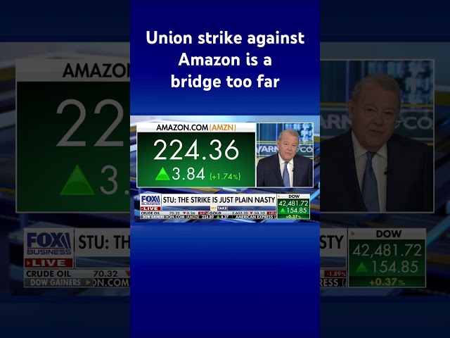 ⁣Varney: Teamsters union is prepared to interfere with Christmas #shorts