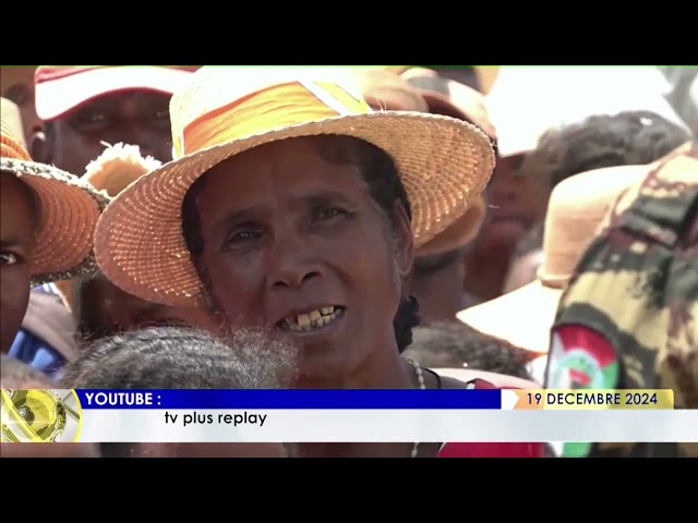 ⁣LE JOURNAL DU 19 DECEMBRE  2024 BY TV  PLUS MADAGASCAR