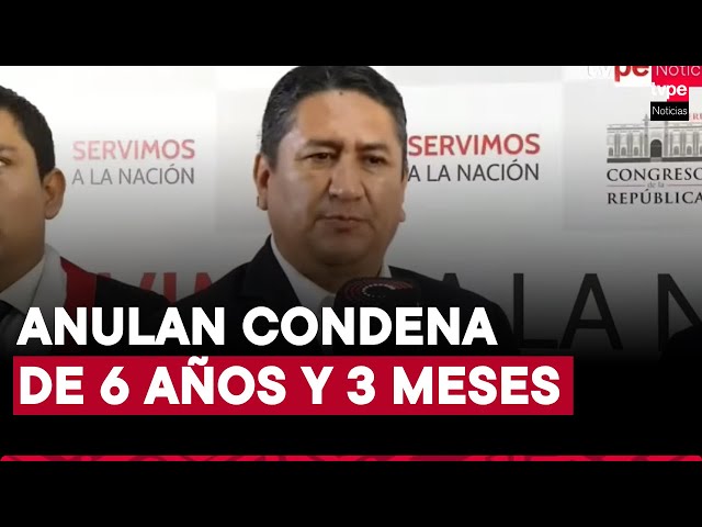 ⁣Vladimir Cerrón: TC declara nula sentencia contra líder de Perú Libre por caso Aeródromo Wanka