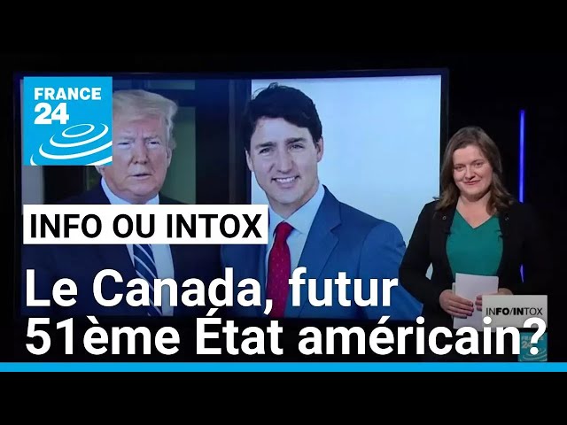 ⁣Le Canada va-t-il devenir le 51ème État américain, comme le propose Trump ? • FRANCE 24