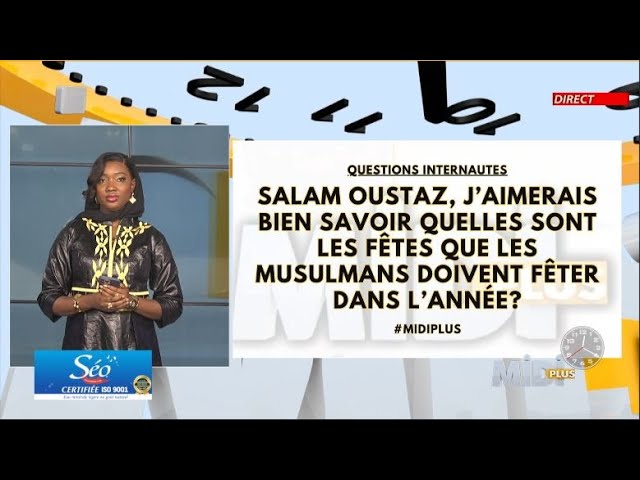 ⁣Questions 1: Quelles sont les fêtes que les musulmans doivent fêter dans l'année ?