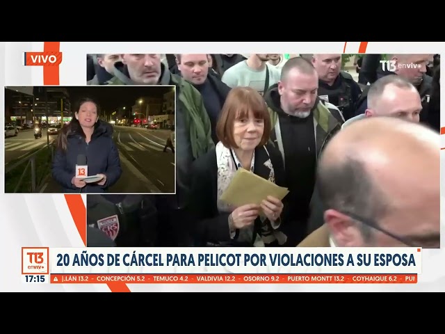 ⁣Justicia de Francia condena a 20 años a Dominique Pelicot por violaciones masivas contra su ex mujer