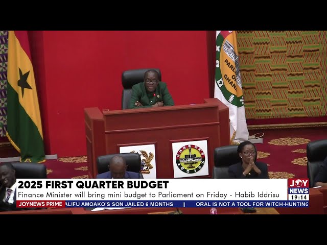 ⁣Speaker 'fights' Majority for blaming NDC for delay in presentation of mini-budget | Joy N