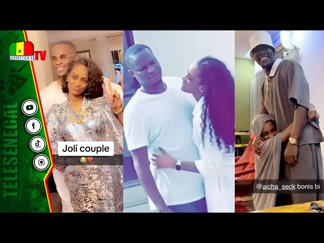 ⁣Quelle complicitè ! Aïcha Ballago Seck vit un parfait amour avec son mari Babacar Khouma…