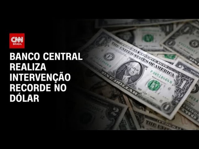 ⁣Banco Central realiza intervenção recorde no dólar | WW