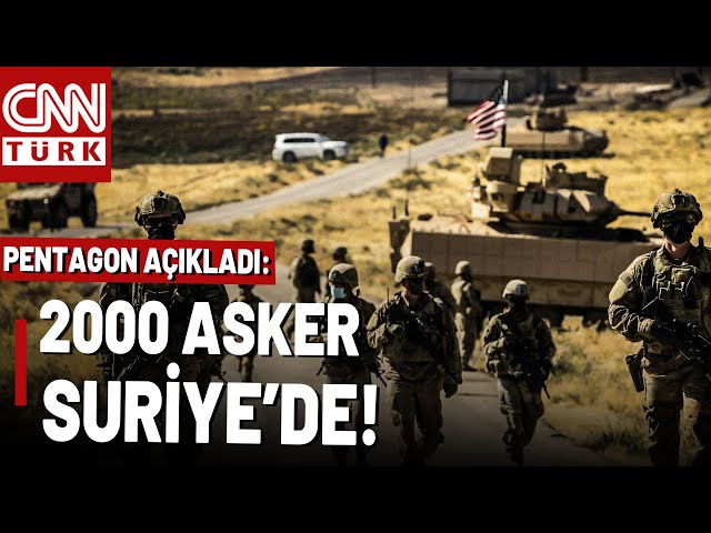 ⁣900 Olan Asker Sayısı 2000 OLDU! ABD'den Son Dakika Bilgisi: Asker Sayısını Güncellediler