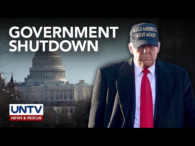 ⁣Trump, nagbabala sa posibleng epekto ng gov’t shutdown; Republicans, hinikayat vs. spending bill