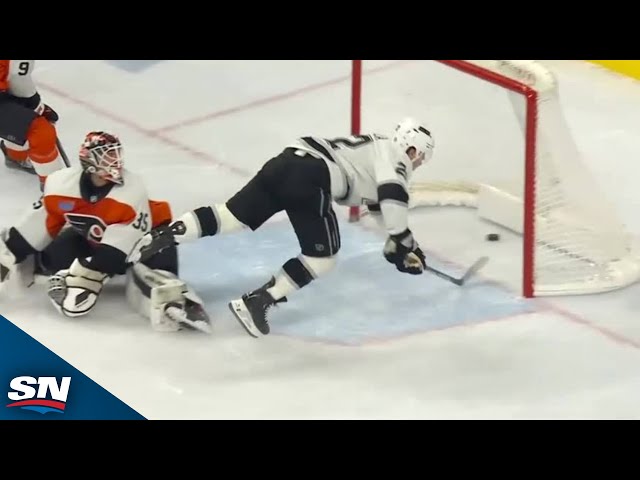 ⁣Kings' Kevin Fiala Uses Silky Mitts To Finish Breakaway Goal