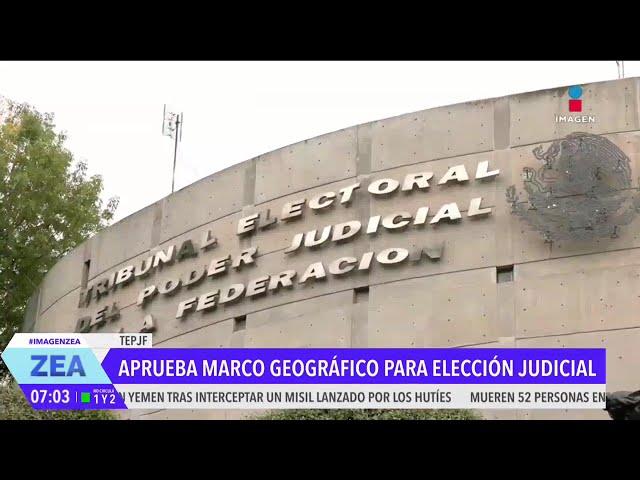 ⁣El TEPJF aprueba el marco geográfico para la elección judicial | Noticias con Francisco Zea