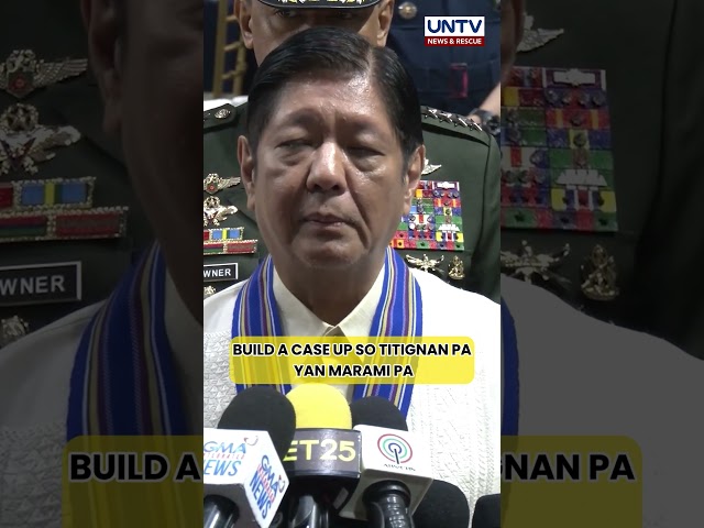 PBBM, ipinauubaya na sa DOJ ang rekomendasyon na kasuhan si dating pangulong Rodrigo Duterte