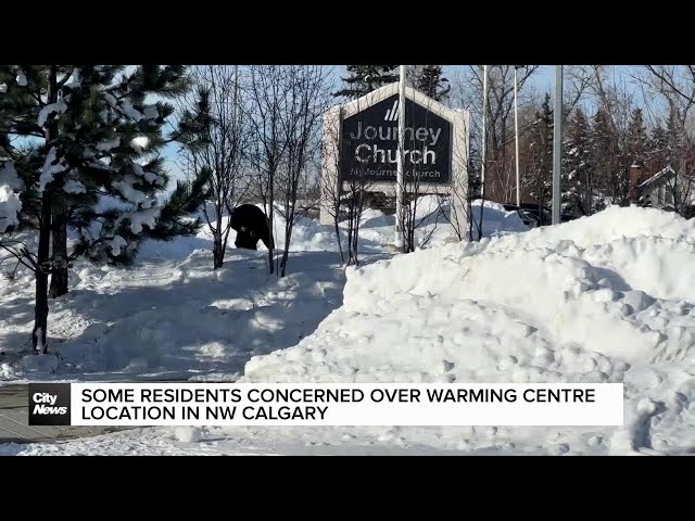 ⁣Some residents concerned over warming centre location in NW Calgary