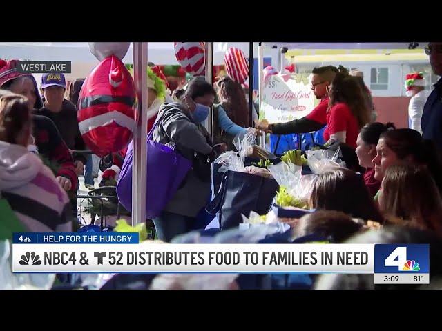 ⁣Help for the Hungry campaign brings holiday cheer to families in need