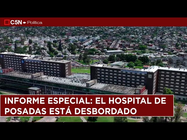 ⁣Informe especial: el hospital de Posadas está desbordado