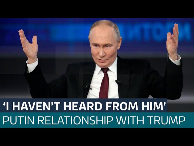 ⁣'I will be ready': Putin says he will meet Trump as he delivers annual news conference | I