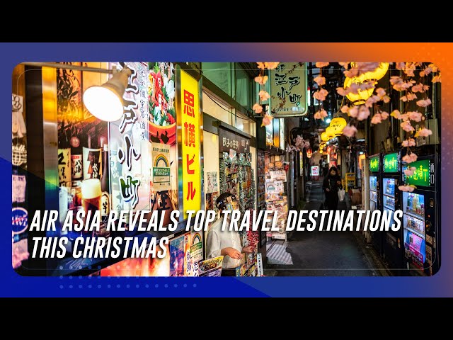 ⁣Air Asia reveals top travel destinations this Christmas