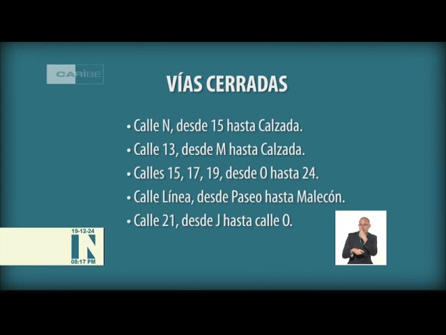 ⁣Medidas organizativas en circulación vial por Marcha del Pueblo Combatiente