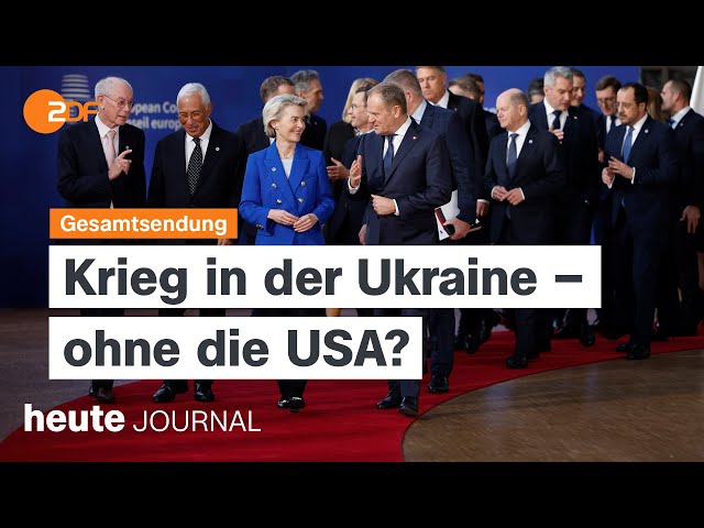 ⁣heute journal vom 19.12.2024: EU-Gipfel zu Ukraine-Krieg, Höchststrafe im Pelicot-Prozess